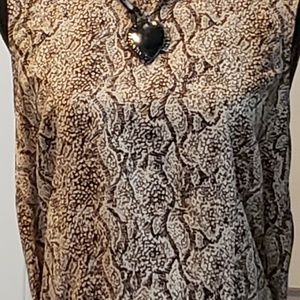Sag‎ Harbor Animal Print Dress
